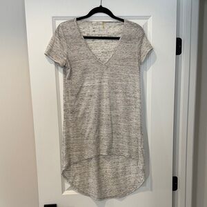 Soprano Heathered Gray Top